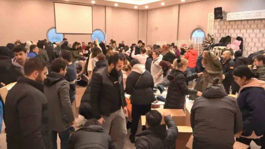 Atakum halkından dayanışma seferberliği