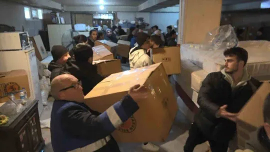 Atakum halkından dayanışma seferberliği