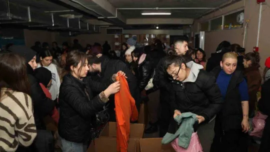 Atakum halkından dayanışma seferberliği