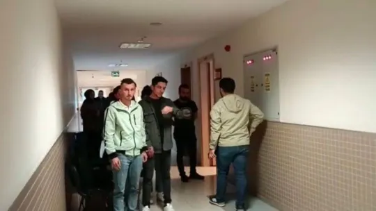 Ataşehir'de hastanedeki skandal görüntülere ilişkin şüphelilerin savcılıktaki ifade işlemleri başladı
