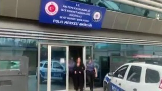 Ataşehir'de iş arkadaşının kolyesini çalan kadın yakalandı