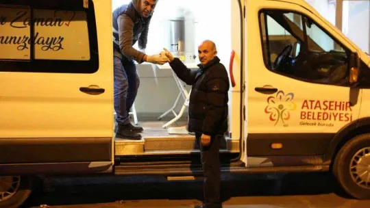 Ataşehirliler güne sıcak çorbayla başlıyor