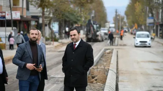 Atatürk Caddesi konfora kavuşuyor