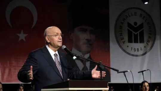 Atatürk'ün Ankara'ya gelişi Yenimahalle'de kutlandı