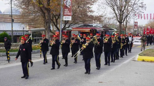 Atatürk'ün Edirne'ye gelişinin 92'nci yılı törenle kutlandı
