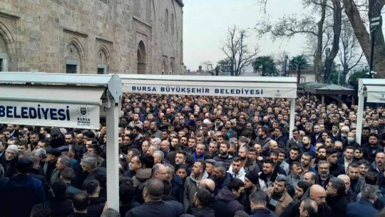 Ateş, Bursa'da son yolculuğuna uğurlandı