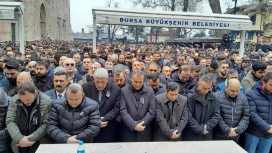 Ateş, Bursa'da son yolculuğuna uğurlandı