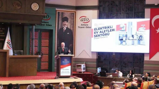 ATO Başkanı Baran: 'Sektör, beyaz eşya ve elektrikli ev aletlerinin ilgili işletmeler dışında satılmasını istemiyor'