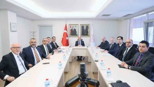 ATO Başkanı Baran, Milli Eğitim Bakan Yardımcısı Sadri Şensoyu ziyaret etti
