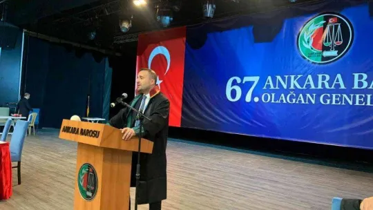 Avukat Köroğlu Ankara Barosu yeni başkanı seçildi