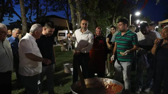 Silivri'de karpuz ve domatesler yarıştı