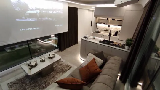 Son teknoloji akıllı kapsül evlere ilgi arttı 85 bin eurodan satılıyor