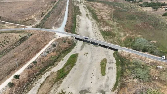 Büyükçekmece Gölünde kuraklık tehlikesi