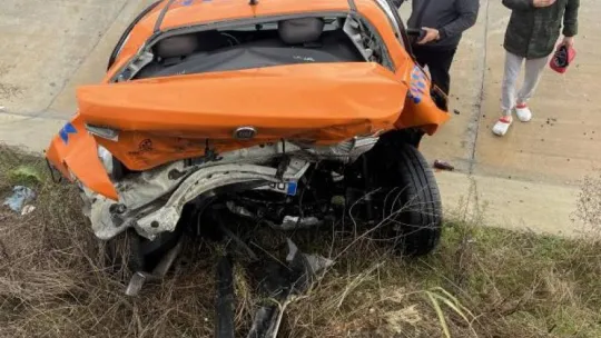 Çatalca'da meydana gelen zincirleme kazada bir kişi yaralandı