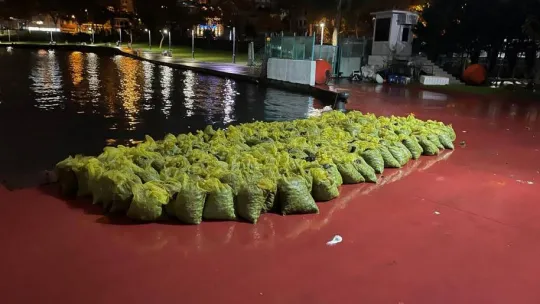 İstanbul'da 4 ton kaçak midye ele geçirildi