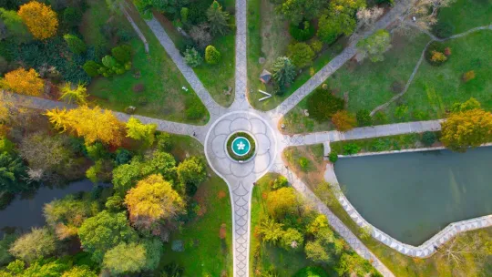 Atatürk Arboretumu'nda kartpostallık manzaralar