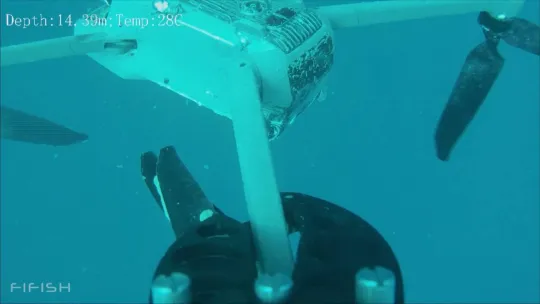 230 Bin TL değerindeki dron sualtından kurtarıldı