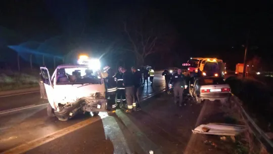 Çorlu'da feci kaza: 5 yaralı