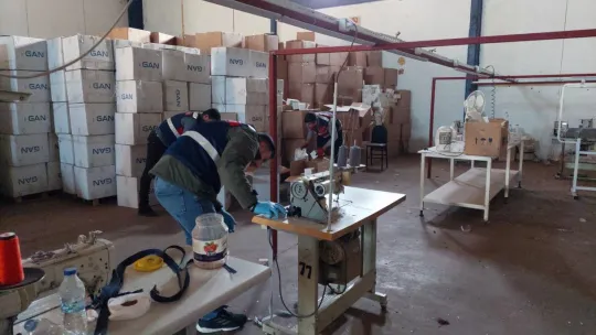 Fabrika görünümlü uyuşturucu serası
