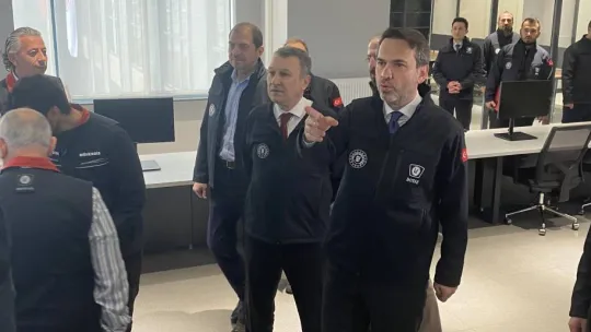 Bakan Bayraktar, Silivri'deki yer altı doğal gaz depolama alanını ziyaret etti