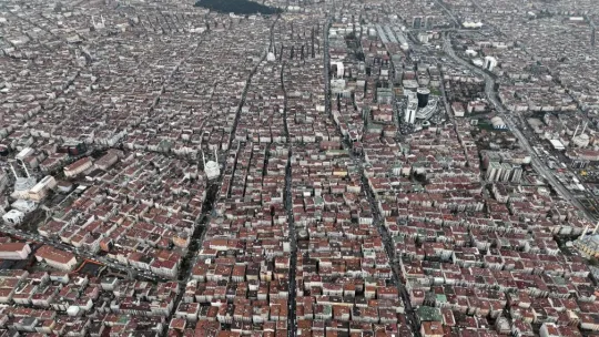 Betona boğulan İstanbul'da korkutan görüntü