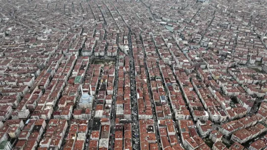 Betona boğulan İstanbul'da korkutan görüntü