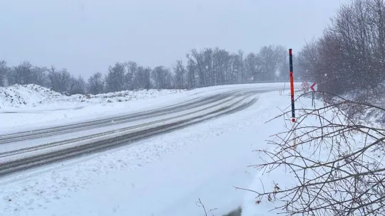 Kırklareli'nin yüksek kesimlerinde kar etkili oluyor