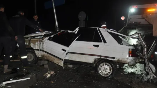 Tekirdağ'da feci kaza: 2'si ağır 5 yaralı