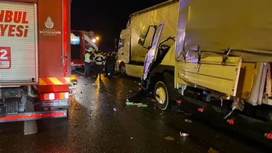 Kuzey Marmara Otoyolu'nda feci kaza: 1 ölü, 1 yaralı