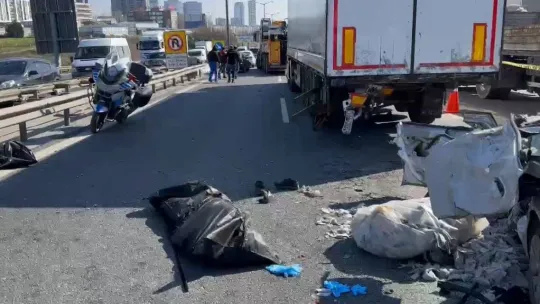 TEM Otoyolu'nda zincirleme trafik kazası: 1 ölü