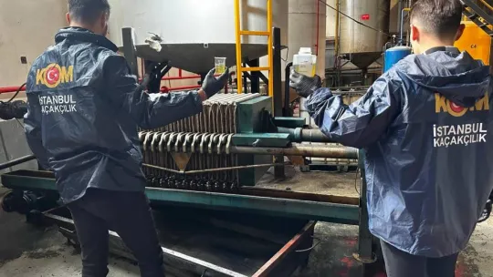 İstanbul ve Tekirdağ'da 755 ton kaçak akaryakıt ele geçirildi