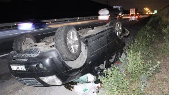 Kuzey Marmara Otoyolu'nda feci kaza: 3 ölü