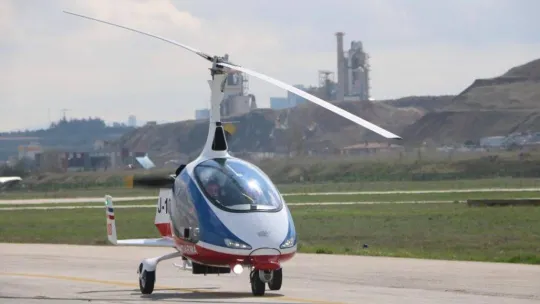 Jandarma'nın 141 beygir gücünde olan havadaki yeni gözü 'Cayrokopter'