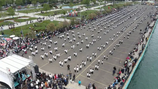 Marmara Deniz'inin kıyısında muhteşem görüntü: 1919 genç Tekirdağ karşılaması oynadı