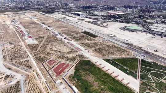 İstanbul'daki dev millet bahçesinde Selçuklu motifi ortaya çıktı