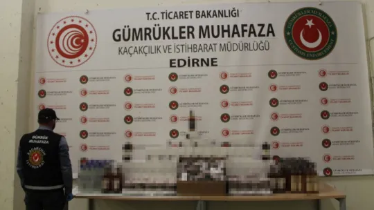 Sırbistan'dan ülkeye giriş yapan yolcu otobüsünde 1 milyon liralık yakalama