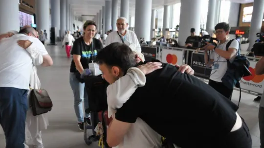 Hacıların yurda dönüşü sürüyor