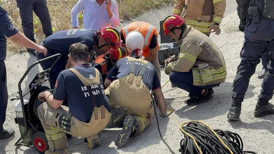 Arnavutköy'de yağmur suyu kanalında kaybolan adam bulundu