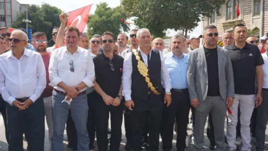 Kırkpınar'ın önemli ritüellerinden olan 'Ağa Karşılaması' yapıldı