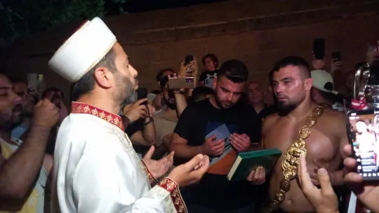 Kırkpınar'da hamam geleneği bozulmadı