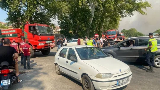 Çanakkale'de orman yangını nedeniyle 6 köy boşaltılıyor