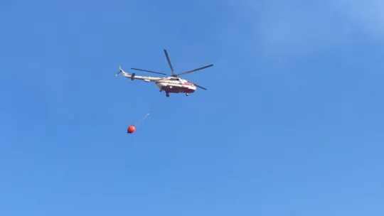 Tekirdağ'daki yangında iki mahalle boşaltılıyor