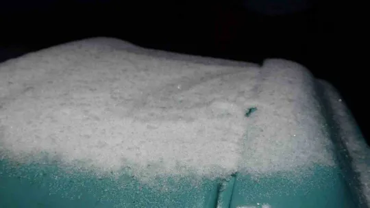 Aydos Tepesi beyaza büründü