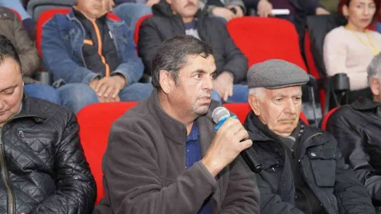 Ayvalık Belediye Başkanı Ergin muhtarları dinledi