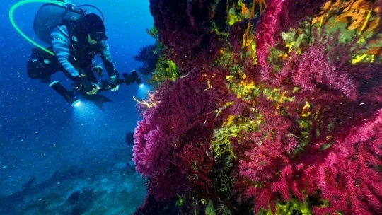 Ayvalık'ın kırmızı mercanları dünya turizmine açılıyor