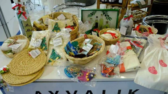 Ayvalık mezeleri Travel Turkey İzmir Fuarı'nda buluştu