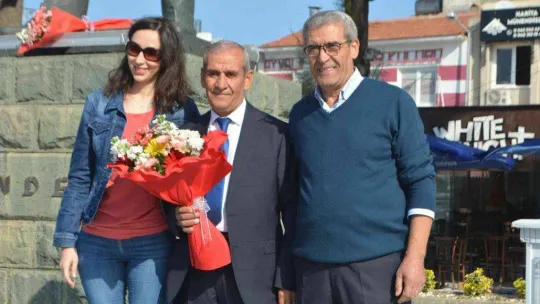 Ayvalık'ta muhtarların hatırlanma sevinci