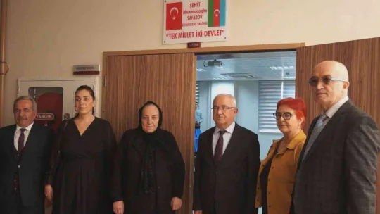 Azerbaycanlı şehit Tümgeneral Haşimova'nın ismi Balıkesir'de yaşayacak