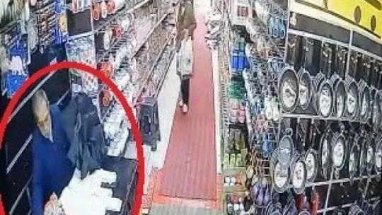 Azimli kısa boylu hırsız tutuklandı