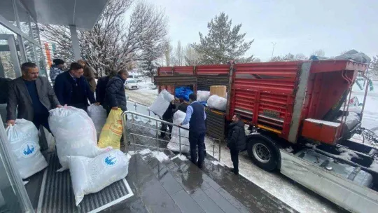 Aziziye Belediyesi'nde yardım seferberliği